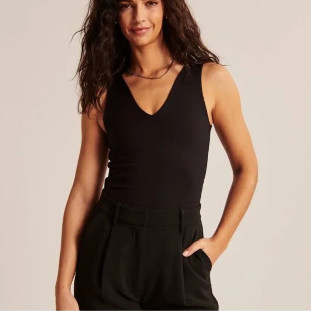 Abercrombie & Fitch Black Bodysuit